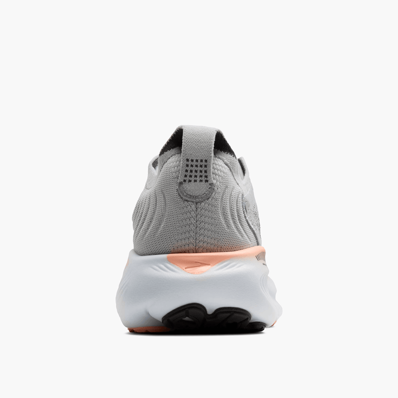 Load image into Gallery viewer, Gray sneaker with a white sole on a white background
