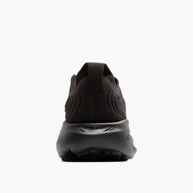 Load image into Gallery viewer, Black sneaker on a white background
