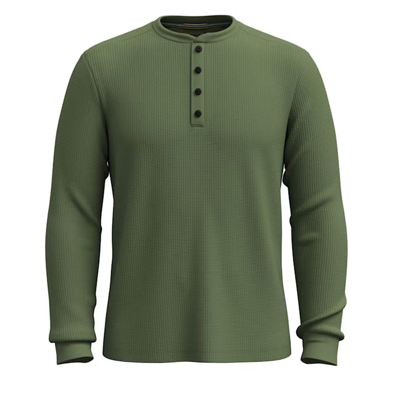 Load image into Gallery viewer, Smartwool Men's Waffle Long Sleeve Henley
