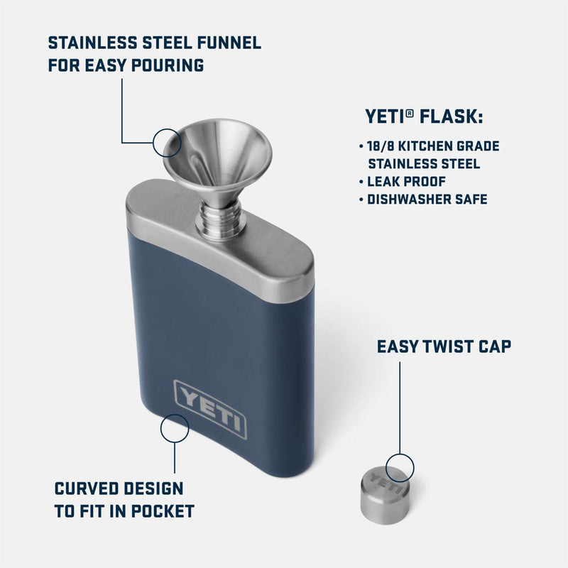 Load image into Gallery viewer, Yeti 7oz Single-Wall Flask
