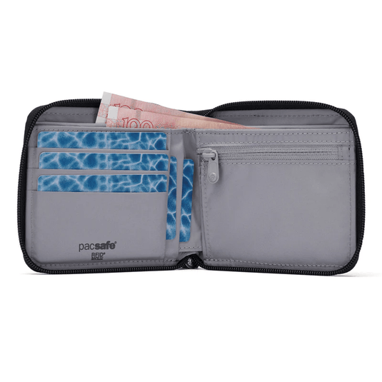 Pacsafe Rfidsafe Zip Around Wallet