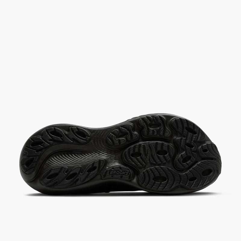 Load image into Gallery viewer, Black shoe sole on a white background
