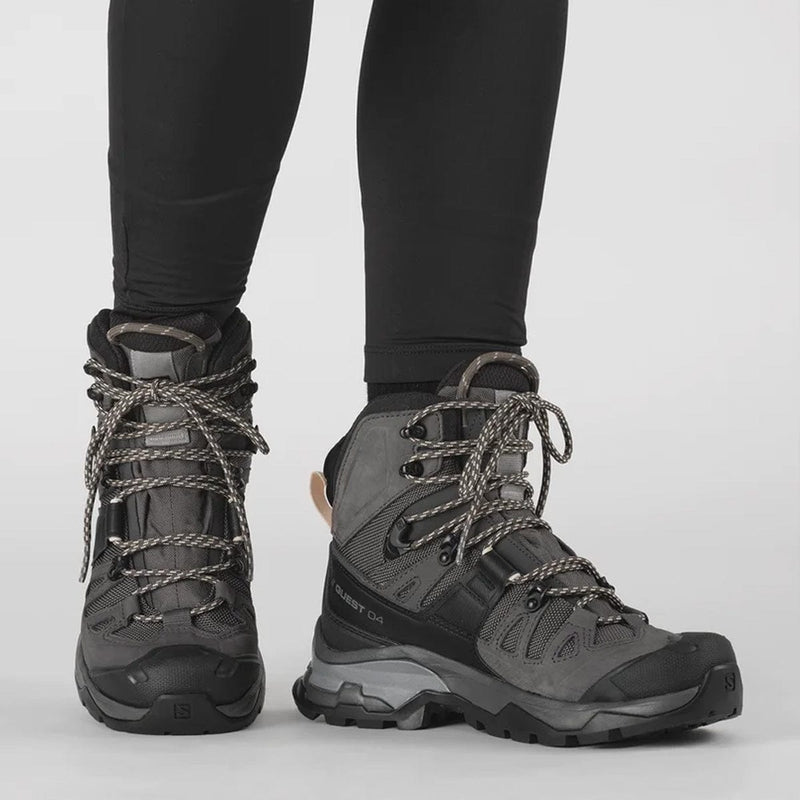 Load image into Gallery viewer, Salomon QUEST 4 GORE-TEX Women's High Leather Hiking Boots
