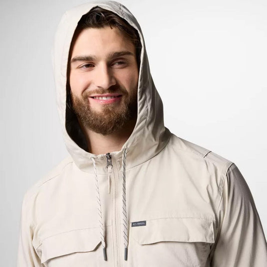 Columbia Men's Skien Valley Hooded Long Sleeve Shirt