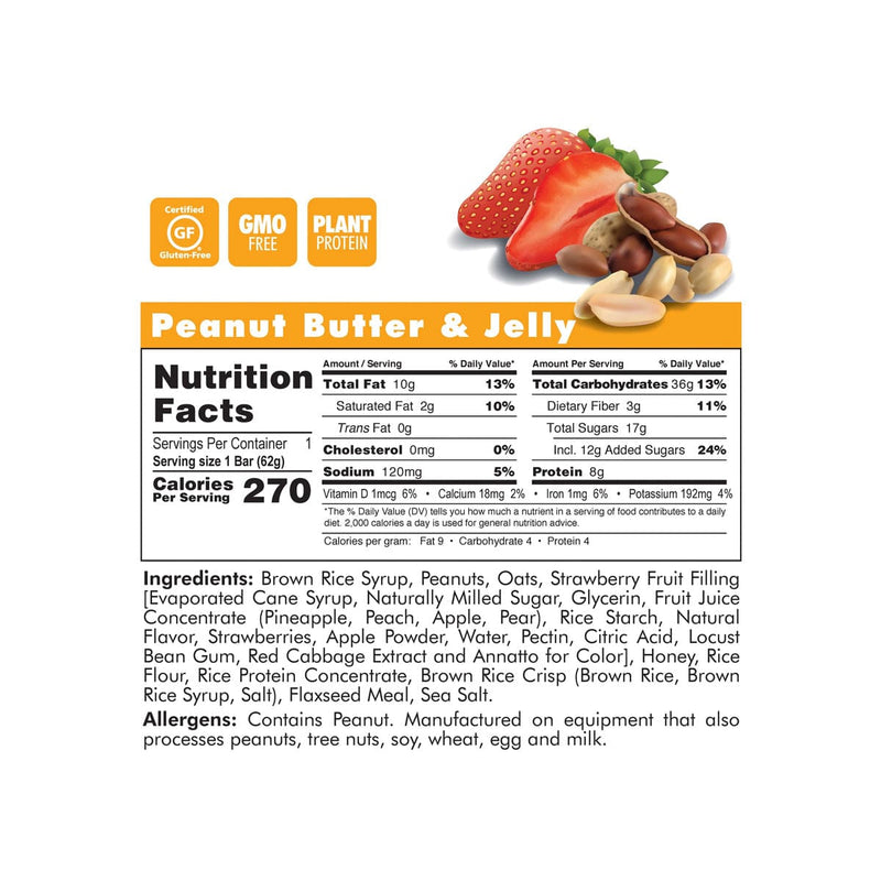 Load image into Gallery viewer, Bonk Breaker Energy Peanut Butter and Jelly Bar
