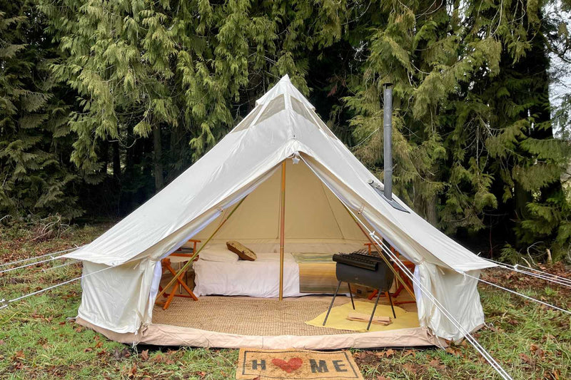 Load image into Gallery viewer, Life inTents 13' (4M) Stella Stargazing Canvas Tent
