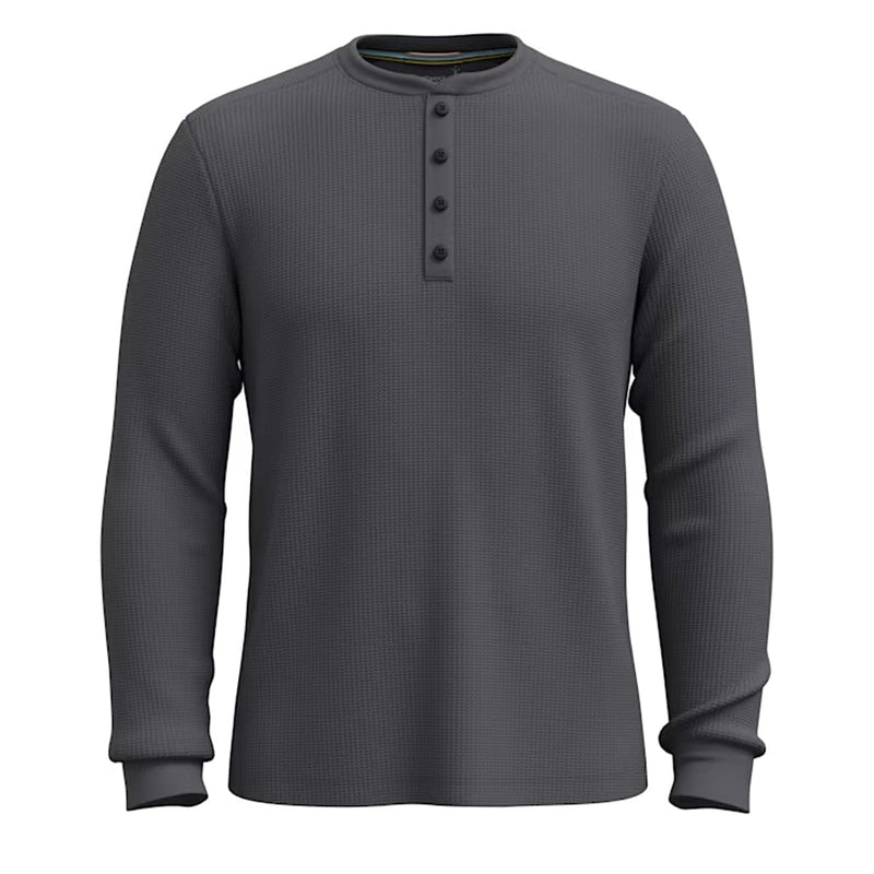 Load image into Gallery viewer, Smartwool Men's Waffle Long Sleeve Henley
