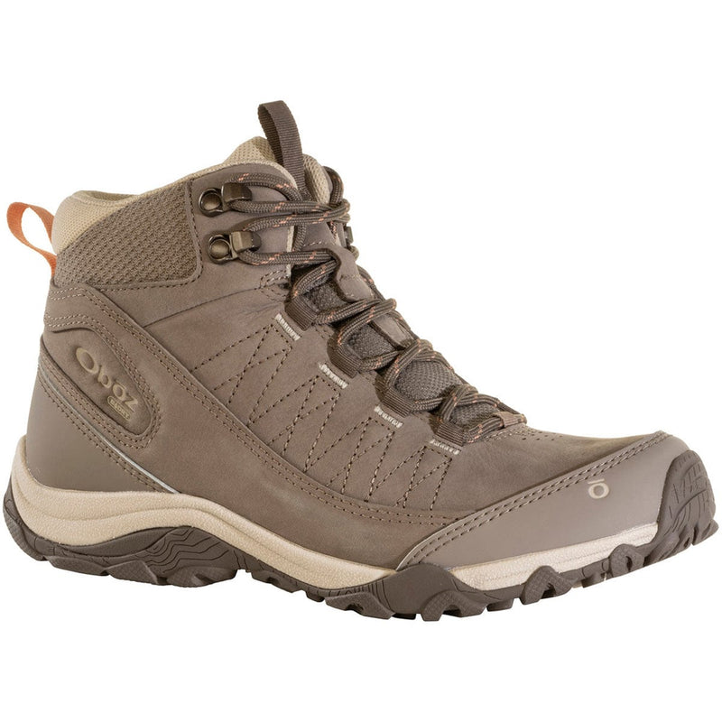 Load image into Gallery viewer, Brown hiking boot with brand logo on a white background
