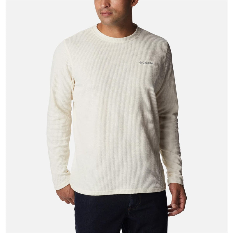 Load image into Gallery viewer, Columbia Men's Pine Peak II Waffle Long Sleeve Crew
