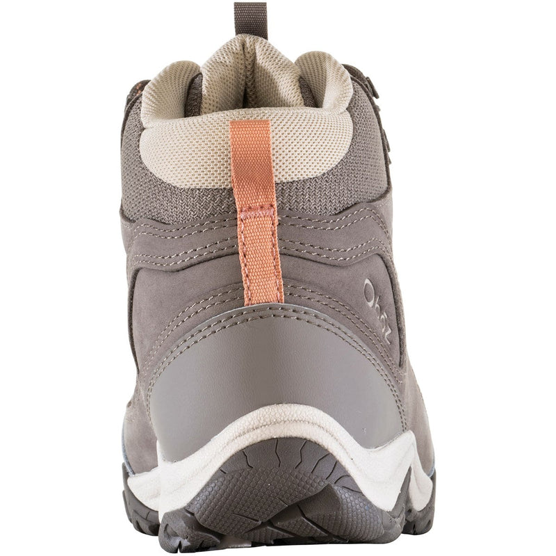 Load image into Gallery viewer, Gray hiking boot with a white sole on a white background
