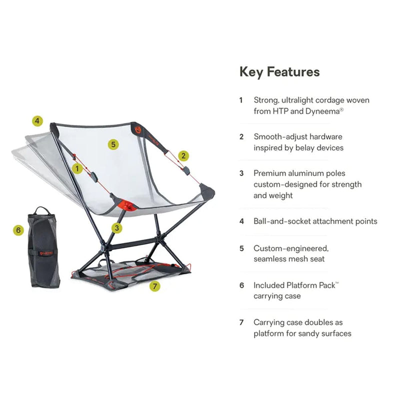 Load image into Gallery viewer, NEMO Equipment Moonlite Elite Reclining Camp Chair
