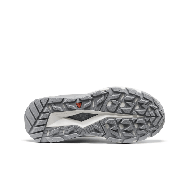 Load image into Gallery viewer, Close-up of a gray athletic shoe sole with tread pattern on a white background

