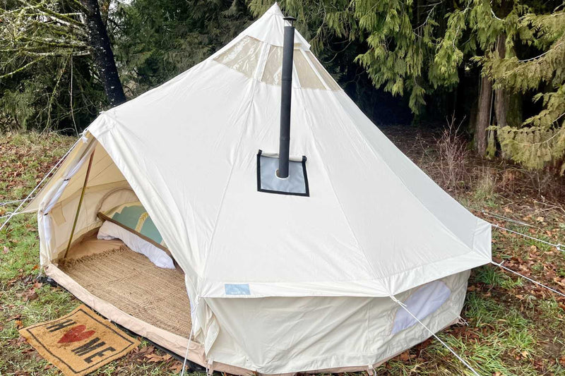Load image into Gallery viewer, Life inTents 13' (4M) Stella Stargazing Canvas Tent
