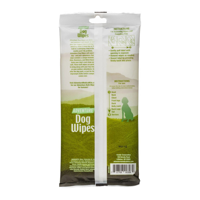Load image into Gallery viewer, Adventure Medical Kit Adventure Dog Wipes, 8"x8",  Pkg./8
