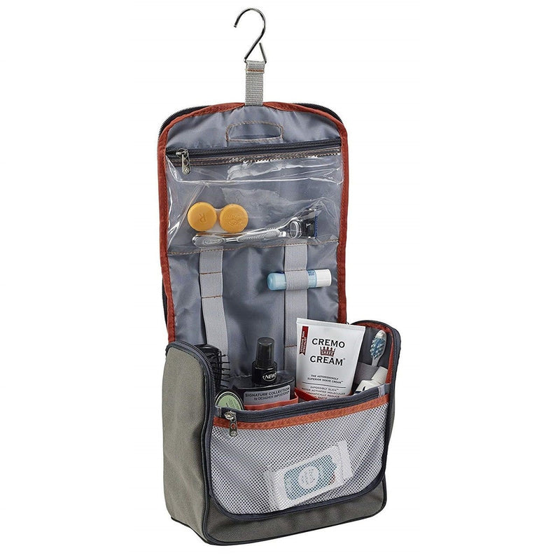 Load image into Gallery viewer, Lewis n Clark Hanging Toiletry Kit
