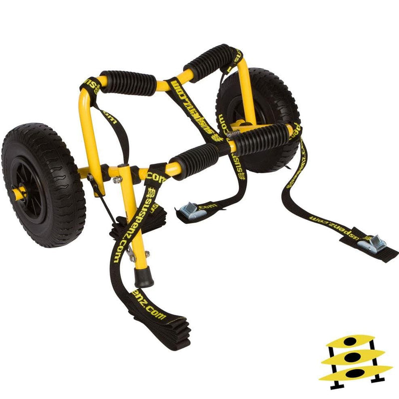 Load image into Gallery viewer, Suspenz Stowable Kayak (SK) Airless Cart (1-1/2" V)
