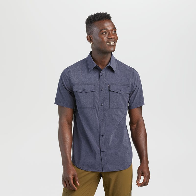 Load image into Gallery viewer, Outdoor Research Men's Way Station Short Sleeve Shirt
