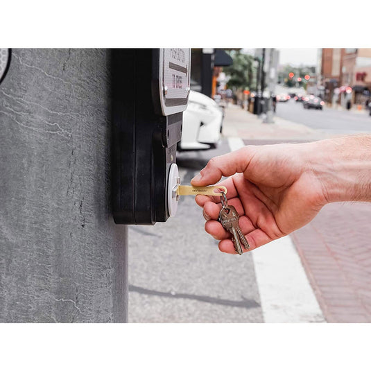 Keysmart CleanKey Mini Keychain Copper Hand Tool