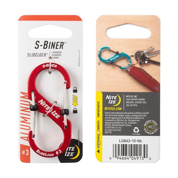 Load image into Gallery viewer, Nite Ize S-Biner SlideLock Aluminum #3
