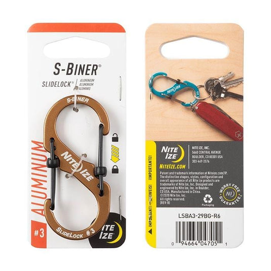 Nite Ize S-Biner SlideLock Aluminum 