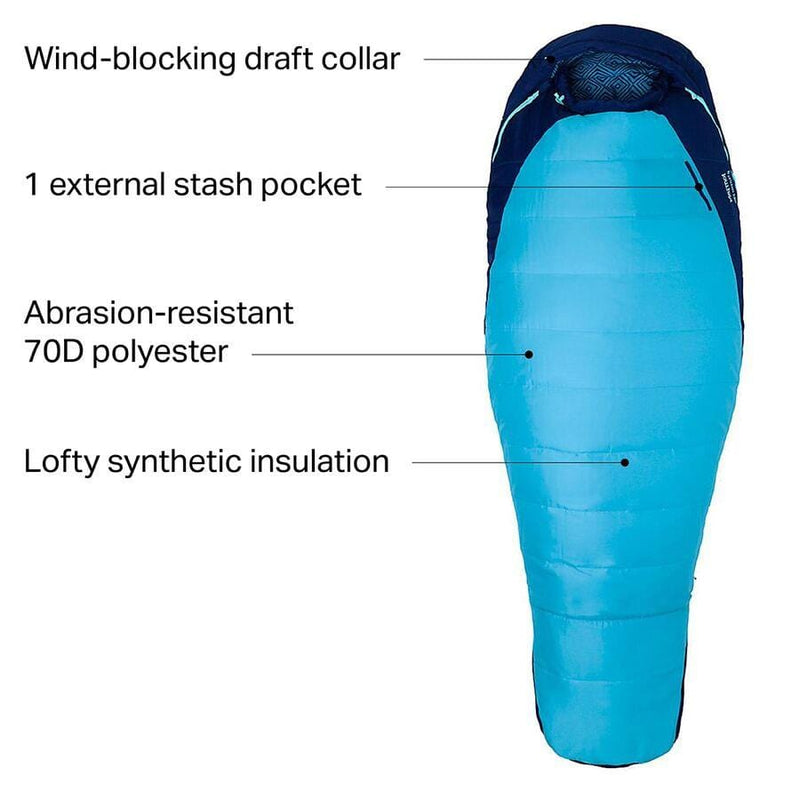 Load image into Gallery viewer, Marmot Trestles Synthetic 15 Degree Sleeping Bag - Women's
