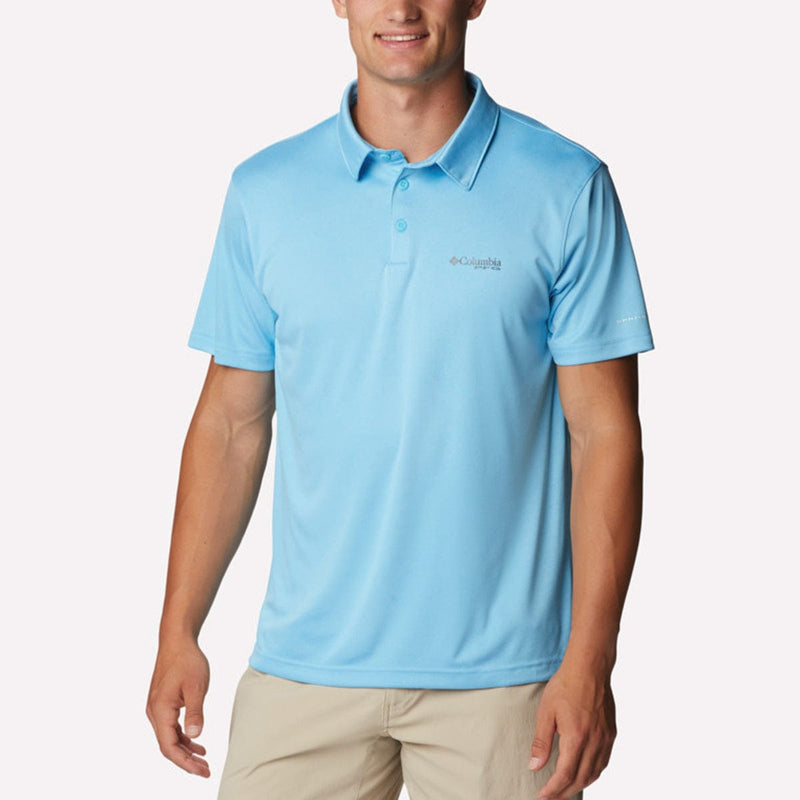Load image into Gallery viewer, Columbia Men's Terminal Tackle Heather Polo
