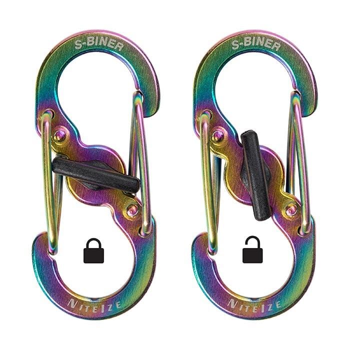 Load image into Gallery viewer, Nite Ize S-Biner MicroLock Stainless - 5 Pack

