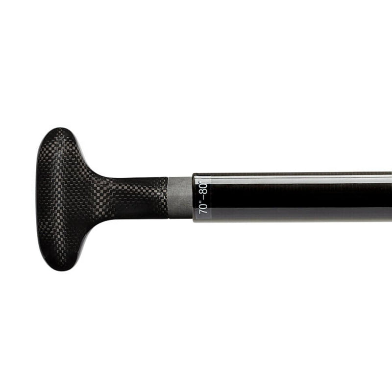 Load image into Gallery viewer, Aqua Bound Challenge 85 Carbon Black CR Blade/Carbon SUP Shaft 2 pc 70/80 Paddle
